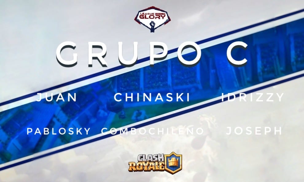 Grupo C:

- @juanaka602 🇨🇱
- @ChinaSkiill 🇨🇱
- @iDriZzyCr 🇨🇱
- @PabloskyCR 🇨🇱
- <a href="/chileno_combo/">nachoSsssj</a> 🇨🇱
- <a href="/Joseph2002Jr/">Joseph</a> 🇪🇨

Éxito a todos los jugadores a demostrar de lo que están hechos