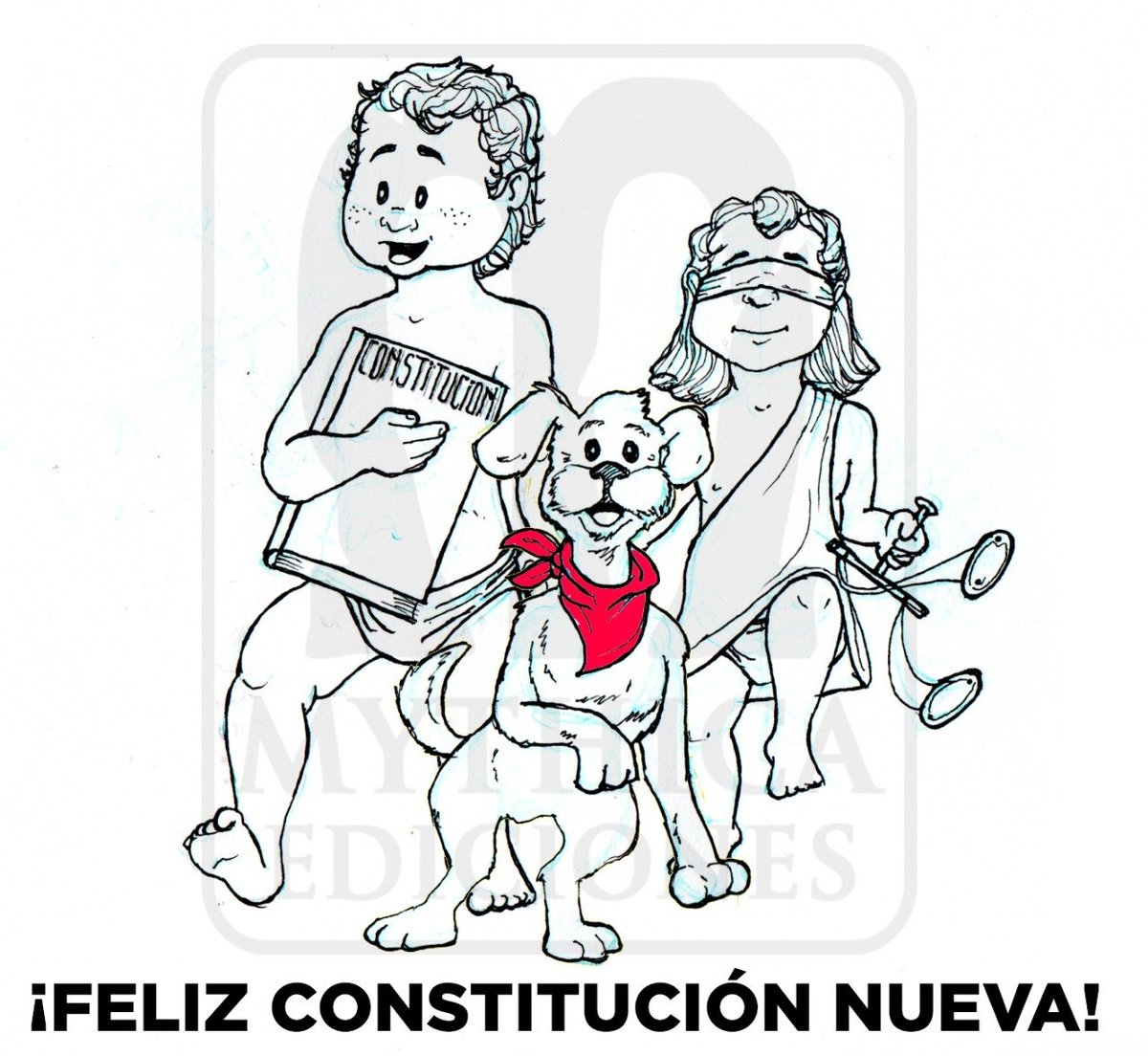 MythicaEdit's tweet photo. Ya se que está atrasado, pero de todas formas va nuestro saludo de Año Nuevo, con mucho cariño y sinceros deseos de un Chile mejor, para todos nosotros. https://t.co/hPzwiYVPNK