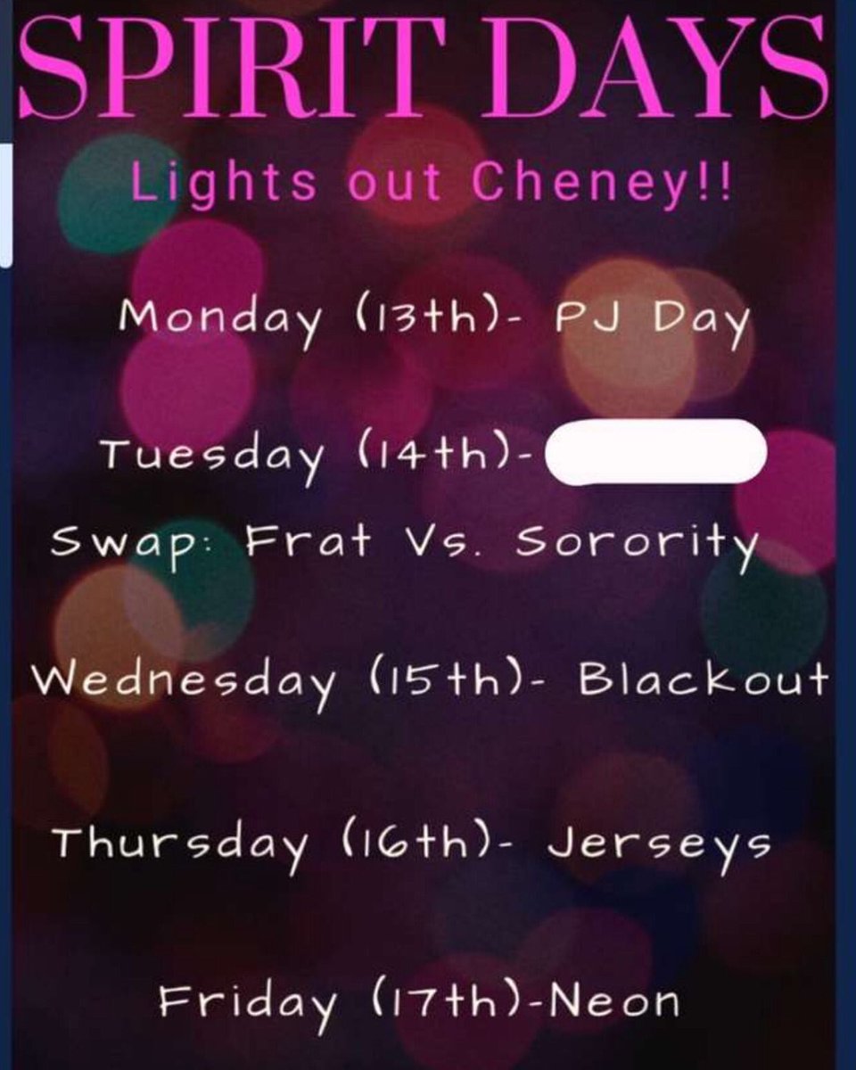 Homecoming is this Friday against Cheney! Dress up and get some KISS points for your class!