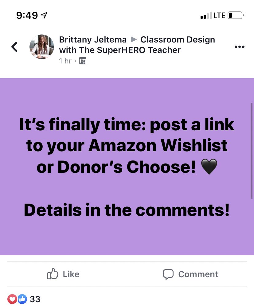 Caroline_kay2's tweet photo. My week is off to a good start! This sweet teacher in the same FB group as me randomly decided to buy me something on my classroom wishlist! Even if I don’t win the main contest, I still won in my book! #RandomActsOfKindness https://t.co/IbbpmOMZ3M