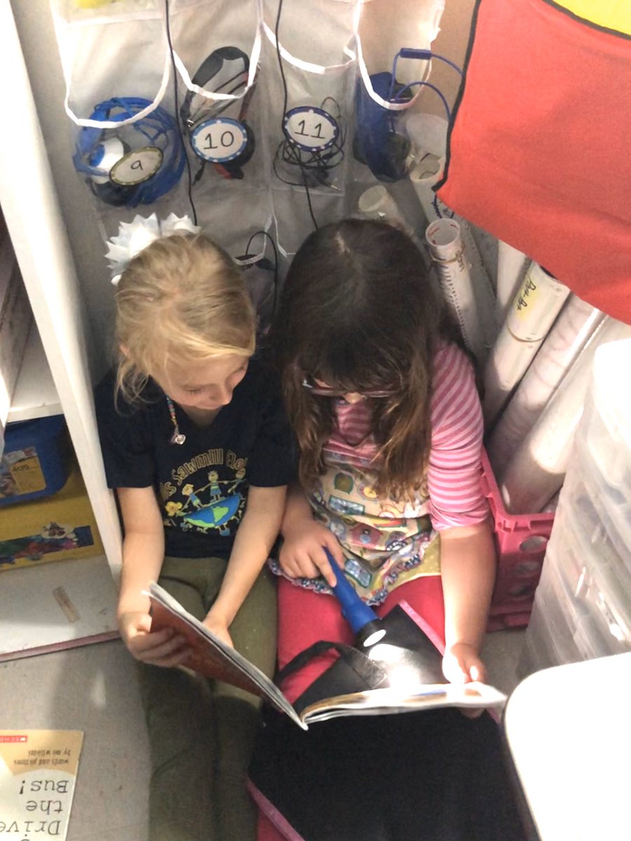 ShuStewart1's tweet photo. Some fun flashlight Friday reading in Mrs. Stewart’s first grade class at NSE #nseempower #nseconnect https://t.co/W8stqrv9Uj