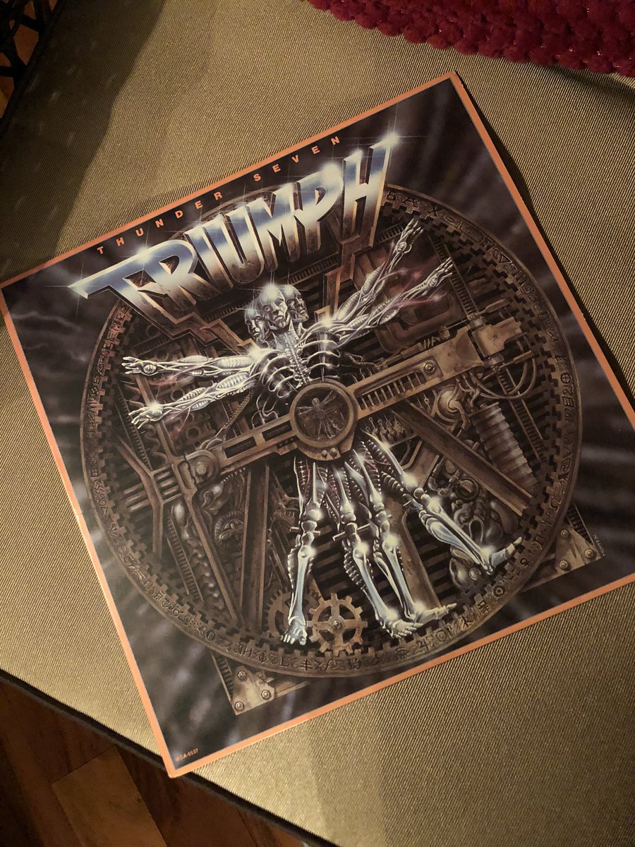 OCEnterprises's tweet photo. Let’s keep hanging in #Canada with another power trio
#Triumph #ThunderSeven
#SundayNightVinyl https://t.co/0KBEfdPi1t