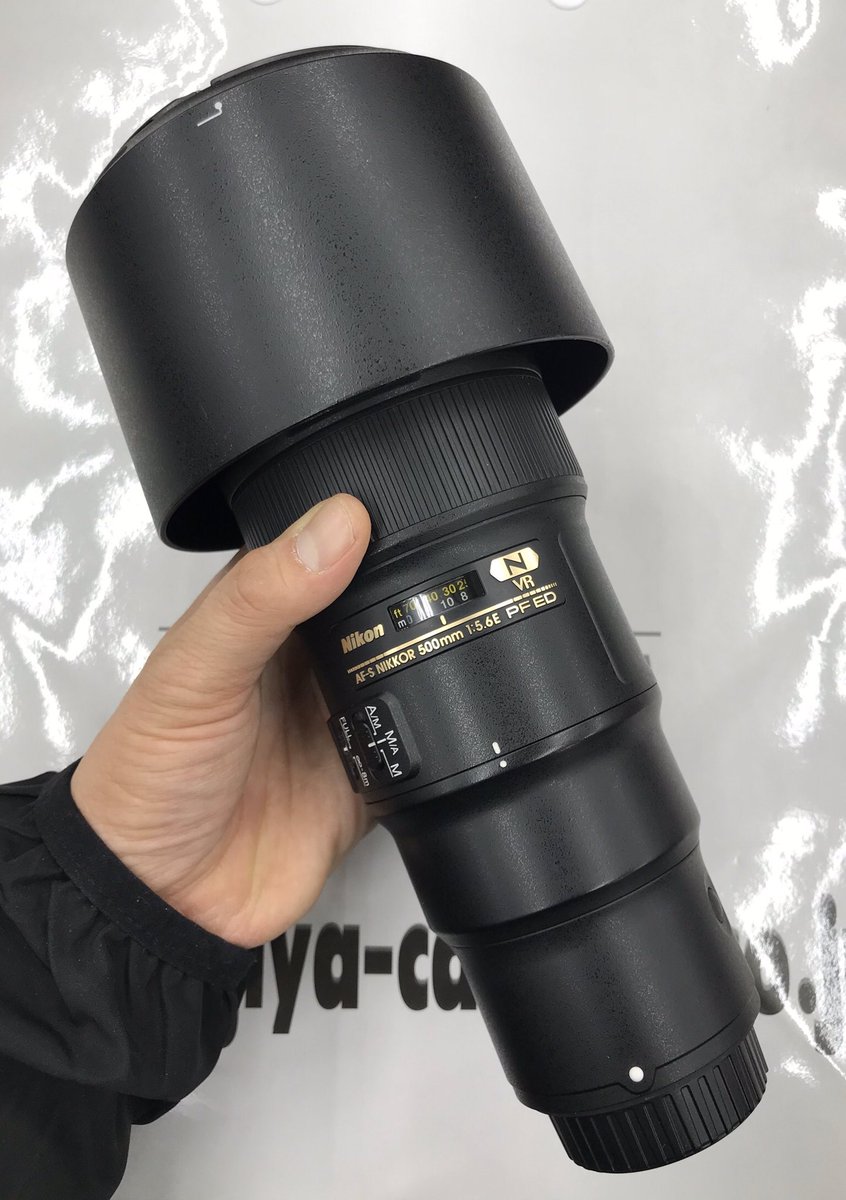 フジヤカメラ店 出とります ニコンaf S 500 5 6e Pf Ed Vrの中古 T Co Yzngnyy7bh