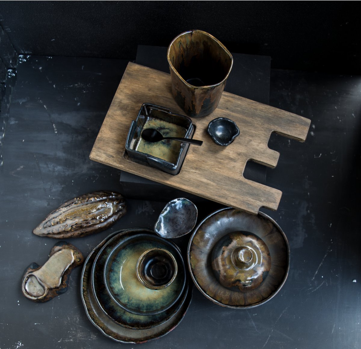 HIP tafelen Trend Update - mailchi.mp/da51c74bacdb/t…
Dinner in The Woods op de Horecava
#horecava #servies #handmade