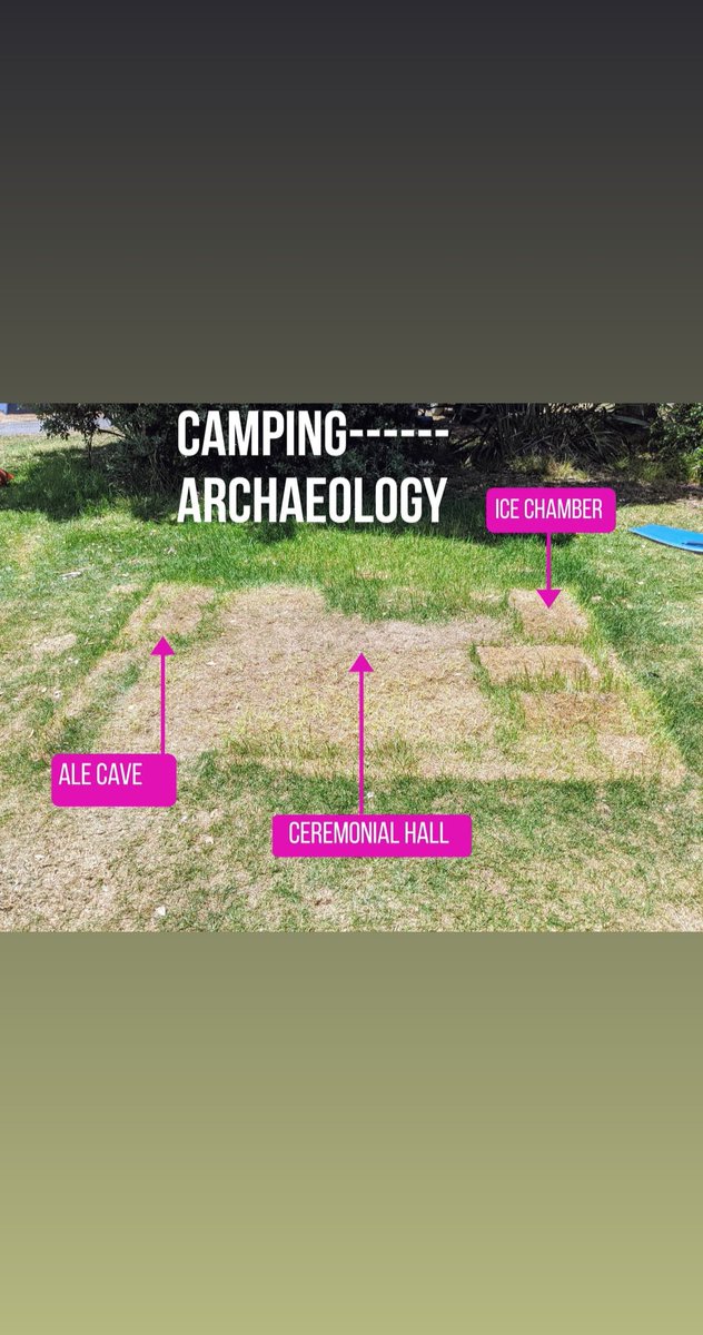Camping archaeology @tina_plunkett, #campingarchaeology
 #rarawabeach