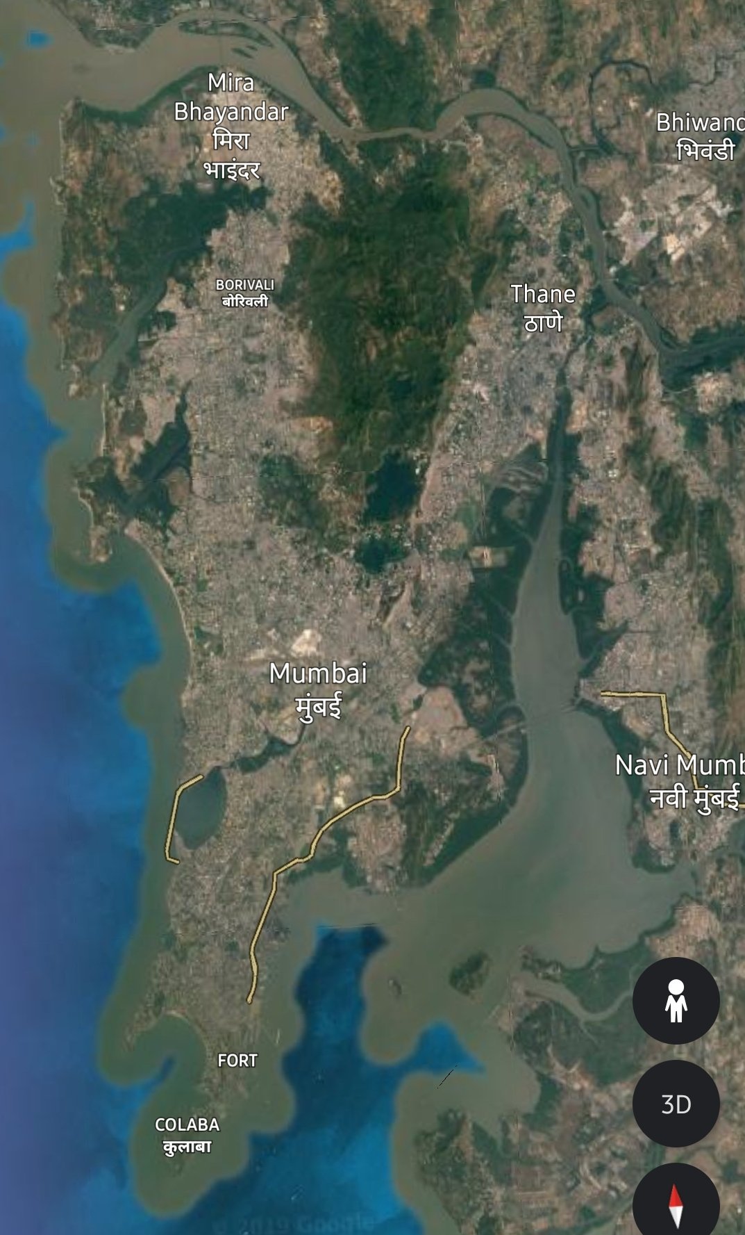 Madh Island Mumbai Map Wg Cdr Gitika Jasrotia (R) 🇮🇳 On Twitter: "Mumbai ... The Greed Is On !  Wonder How The Map Of 2021 Will Look Like. The Rate At Which Residential  And Commercial Projects