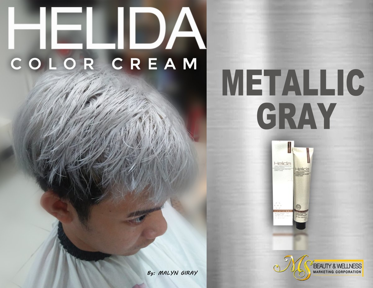 MSBeautyPro's tweet photo. #HELIDACOLOR
#MSBeautyProfessionals
#MSBeauty&amp;WellnessMarketingCorporation
Metallic Gray https://t.co/4pEJ0aJDDA