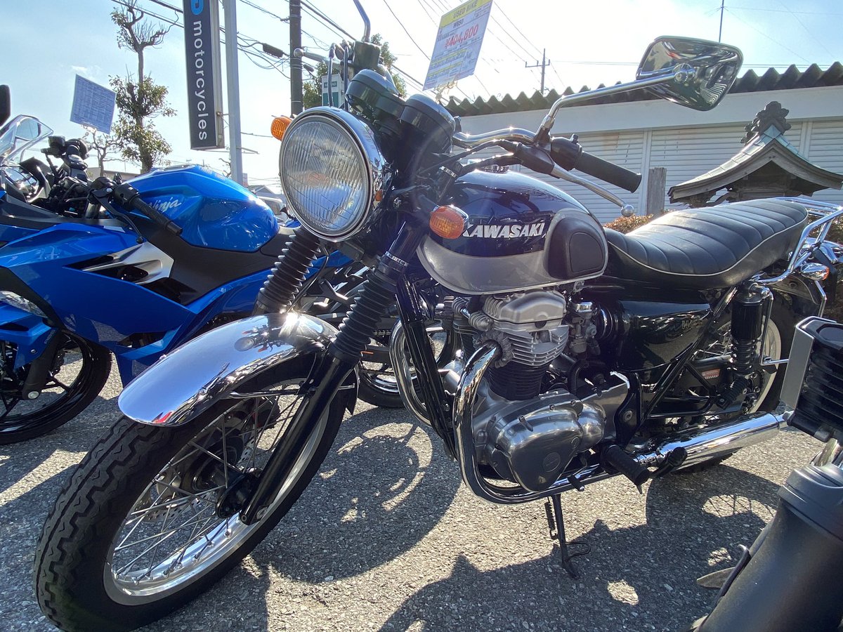Mdモーターサイクルス W650のキレイな中古車が入庫しました 現車は茂原本店にあります W650 中古車