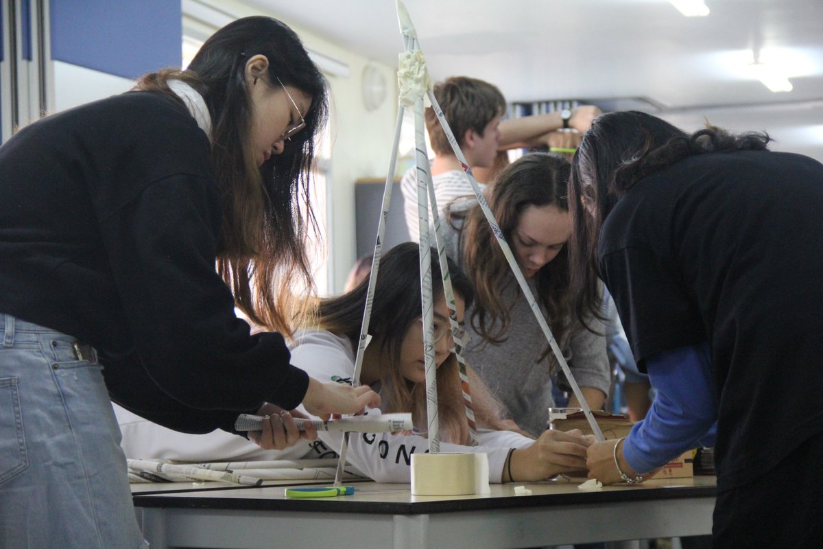 vislaos's tweet photo. The TOK breakfast was an exciting event full of innovation and energy! All the grade 11 and 12 students were mixed into groups and were then asked to take on five challenges connected to Ways of Knowing and Areas of Knowledge. #vislao #VISInnovates #TOK https://t.co/30SyGFCOSe