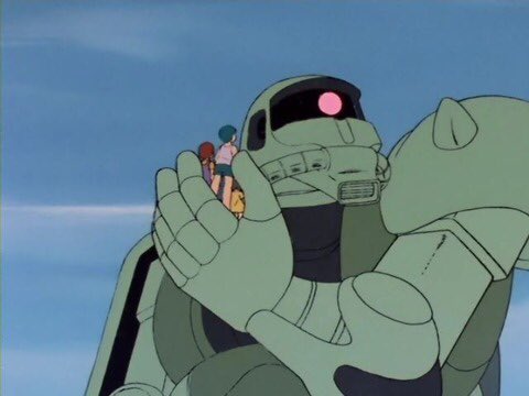 赤い彗星 これガンダムなんだぜw 作画崩壊 ここに極まる 起動戦士ガンダム 作画崩壊 第15話 ククルス ドアンの島