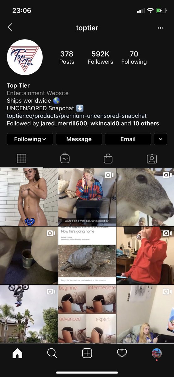 ZedMetroPD's tweet photo. @AllisonParker22 You probably won’t see this but this account is using your photos to advertise their “Uncensored Snapchat” to get Sales, https://t.co/q9f8SBQAVt