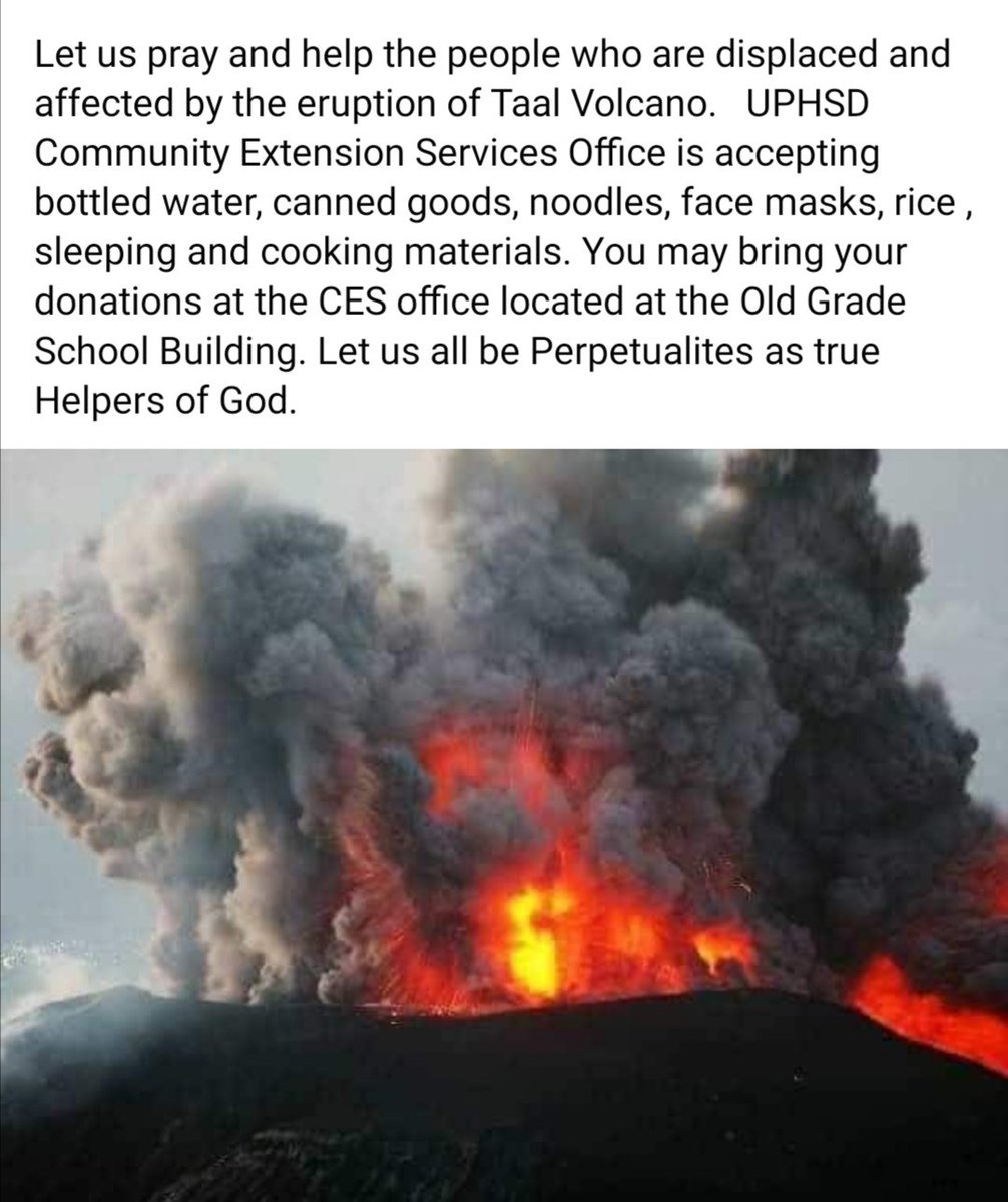 UPHSDJMA's tweet photo. #TaalEruption2020 https://t.co/qsiHoz11yf