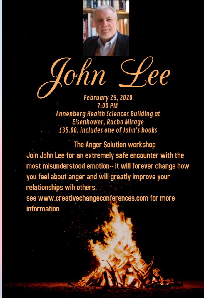The Anger Solution John Lee  creativechangeconferences.com #anger #rage #healing 2/29