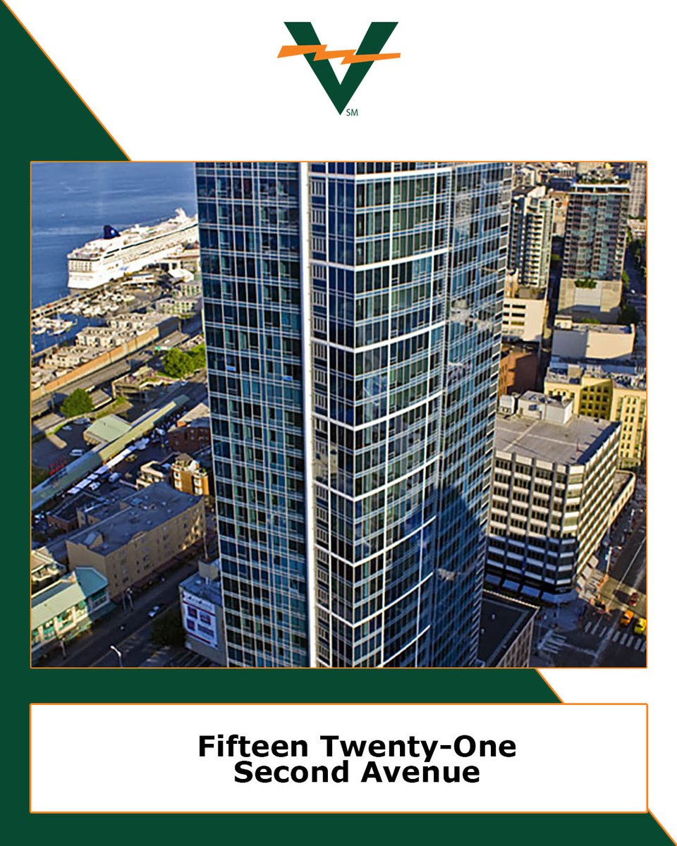 ValleyElectric1's tweet photo. Fifteen Twenty-One Second Avenue is a 440 foot skyscraper in downtown Seattle, Washington. Designed by Weber + Thompson, it is a residential building with 38 stories.

#valleyelectric #virtualconstruction #seattleconstruction #seattlebusiness #seattle https://t.co/nqwVtVjzMn