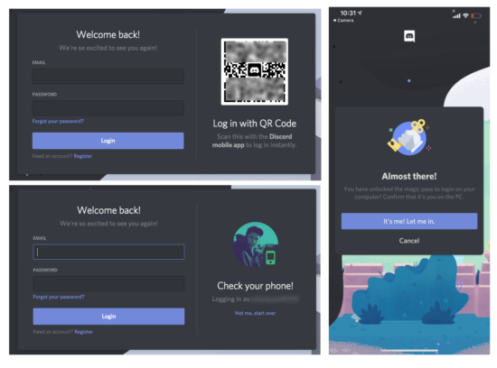 Waveguide Qr Code Login By Discord Ui Ux Design Solution T Co Ciiimwwvfl