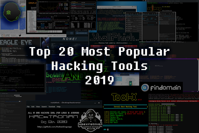 "Top 20 Most Popular Hacking Tools in 2019" bit.ly/2QO3yHb