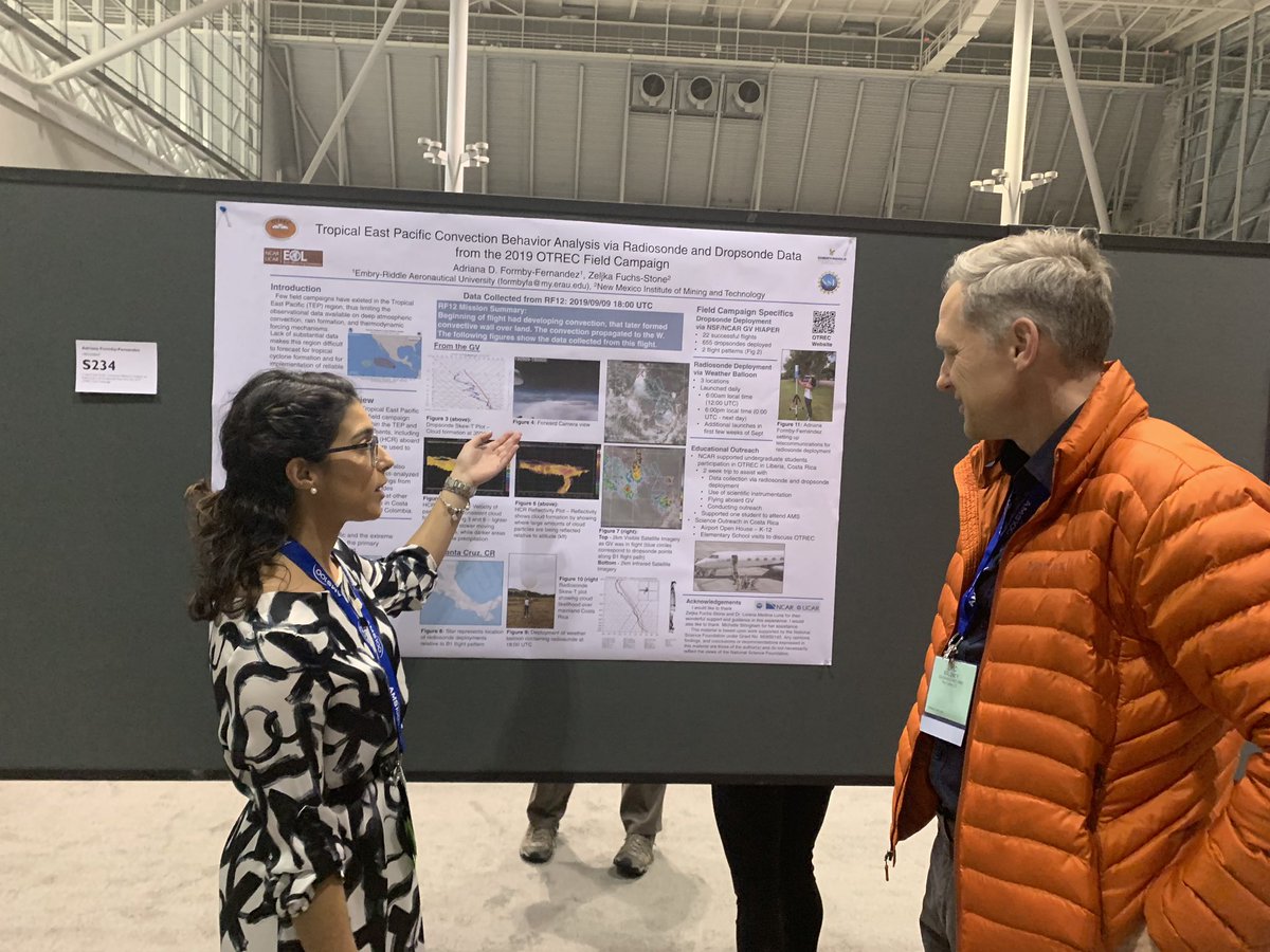 otrec2019's tweet photo. Great work on your presentations Miranda and Adriana! Adriana did a great job representing the work conducted during #OTREC2019! 

@NCAR_Science @NSF_GEO @ncareol @EmbryRiddle @EmbryRiddleWx @UDelaware #NSFfunded #NSFgeo @ZeljkaFuchs @mirandabitting @denise_adri https://t.co/xOYhZwL3Cz
