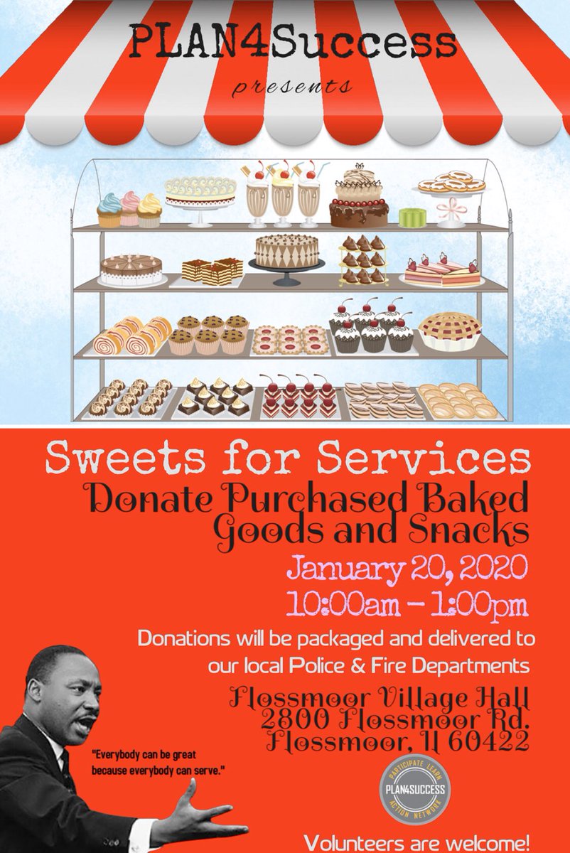 SELECTNATION1's tweet photo. January 20th...where will you serve?  PLAN4Success is hosting two programs. We are collecting new socks for the homeless &amp; store bought baked goods for local Fire, Police and 911 departments. We need donated items.

See this link for more information!

https://t.co/bK6fEv7NeK https://t.co/zp5R9XNePv