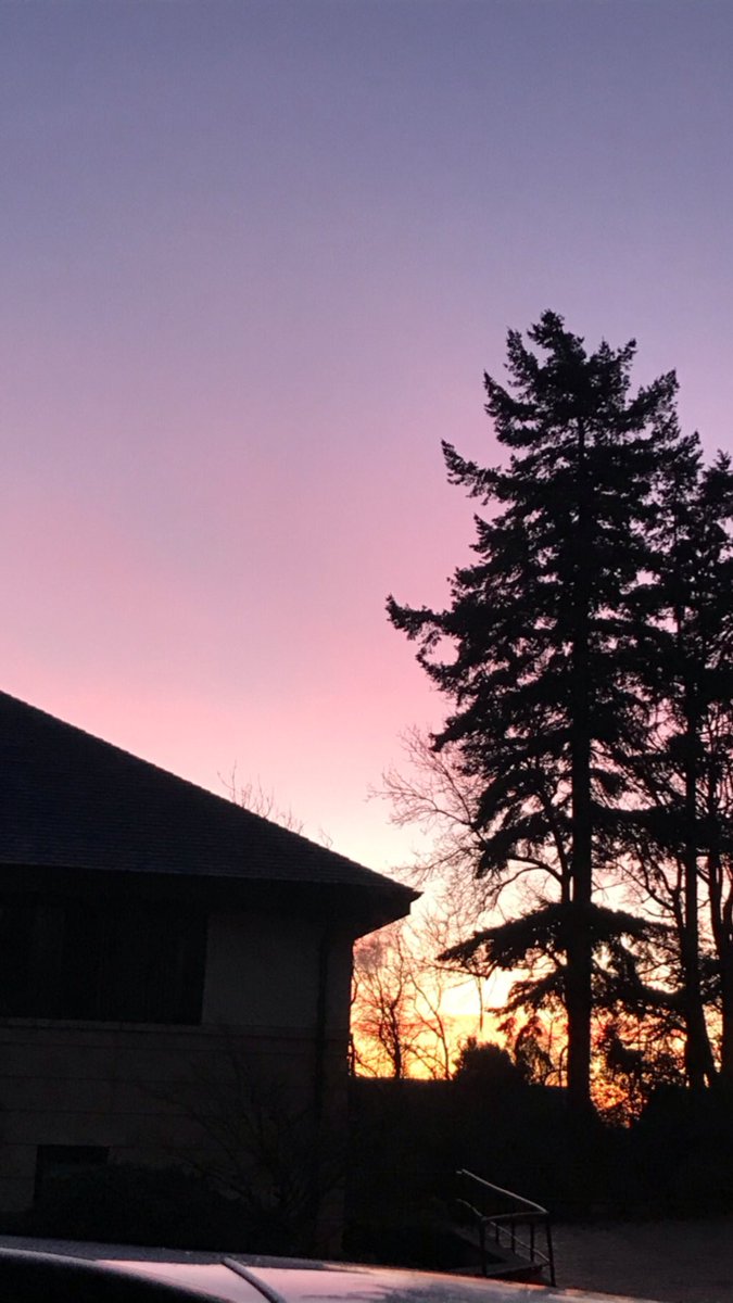 A beautiful winter morning here at TLF HQ - looking forward to a good day! #stirling #sunrise