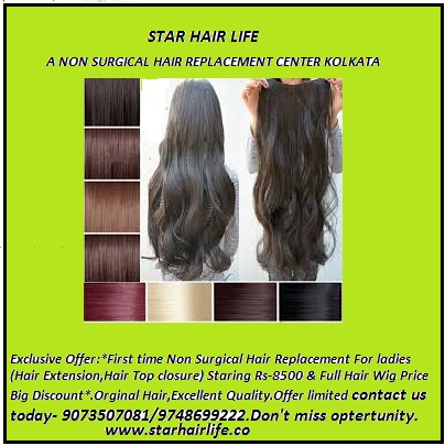 Brown Ladies Hair Extension at Best Price in Kolkata  Beauty Hair Supply   Beauty Center