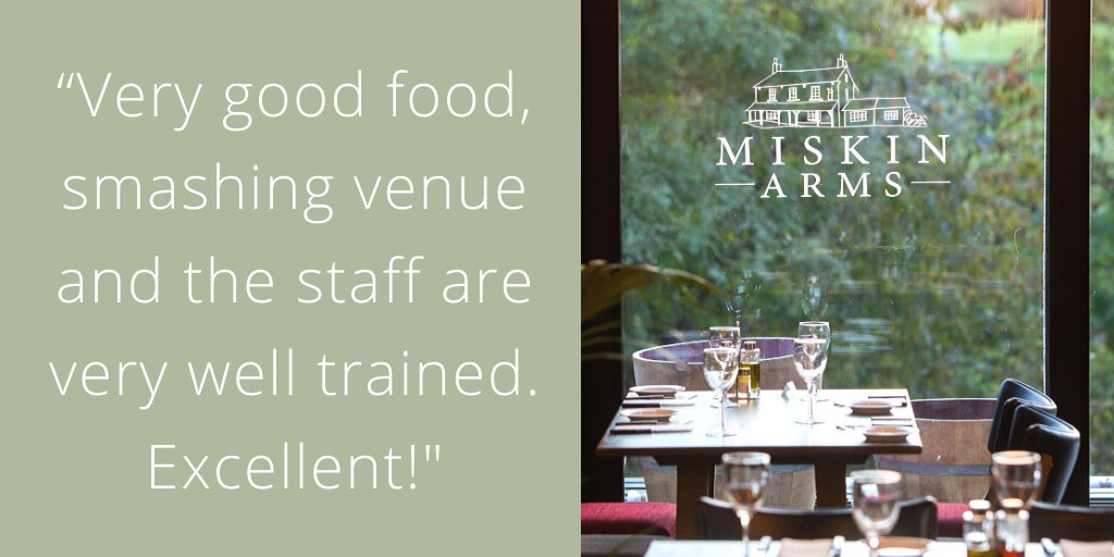 What's your #MondayMotivation? Ours is receiving great feedback! #Miskin #foodie #miskinarms #wine #food #pub #restaurant #fresh #fish #local #bar #homemade #eatlocal #Familytime #MotivationMonday #GreatFeedback #GreatFood #MondayFoodies