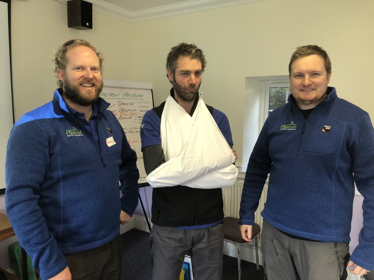 firstaid4life's tweet photo. Thanks to everybody on our huge Outdoor First Aid course this weekend, including the military contingent (you know who you are!) &amp; Stew who livened things up somewhat, great fun &amp; see you in three years time! https://t.co/iCigiqn6fm