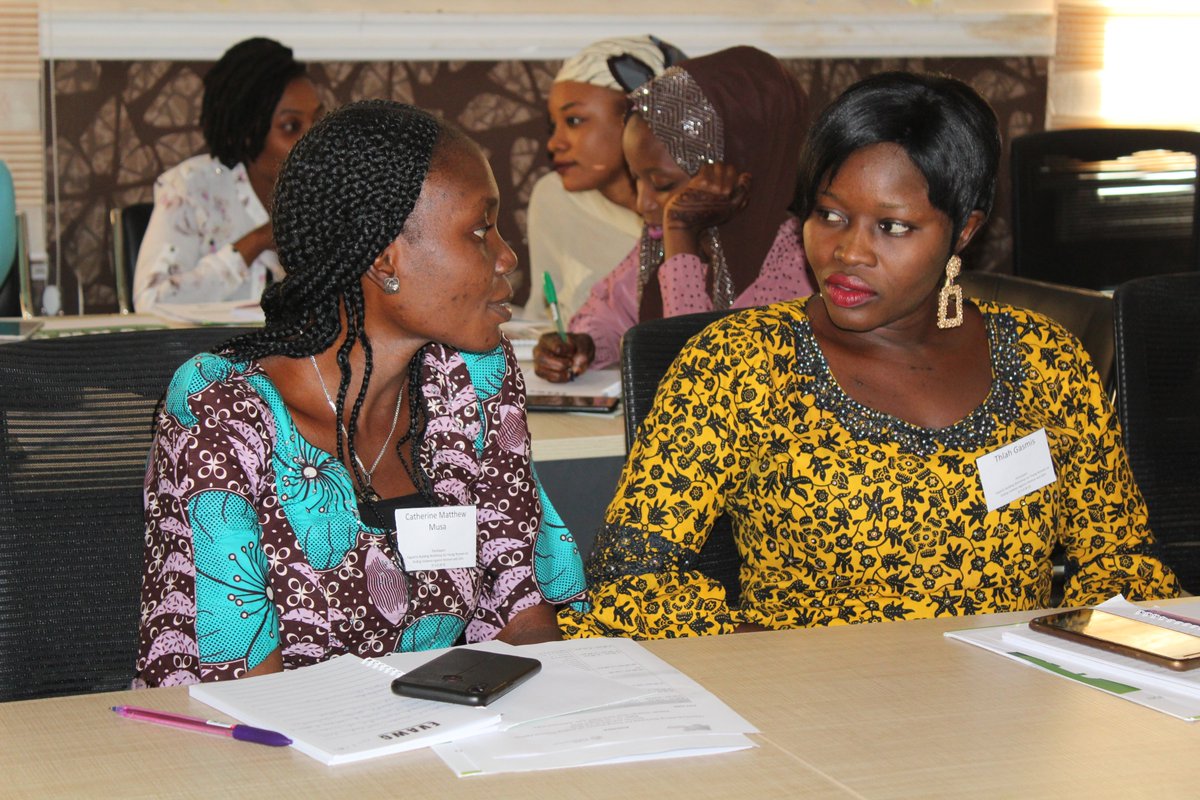 womenfundng's tweet photo. Ongoing in Yola: A 3-day capacity building workshop to enhance the skills of selected Young Female Feminists (YFF) to raise and sustain their voices in demanding actions on VAWG in Nigeria, especially in relations to leadership, governance & politics
#EVAWGProject
@FordFoundation https://t.co/Z1y3Jtw2FN