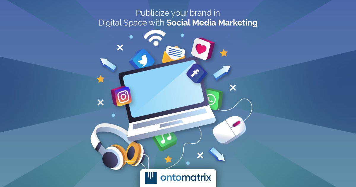 ontomatrix's tweet photo. Publicize your brand in the digital space with Social Media Marketing services from OntoMatrix that embosses the right impression about your brand.
#OntoMatrix #SEO #DigitalMarketing #PPCChecklist #SocialMediaMarketing #PaidSearchMarketing #CreativeDesign #ContentMarketing https://t.co/YBIcOQQOej