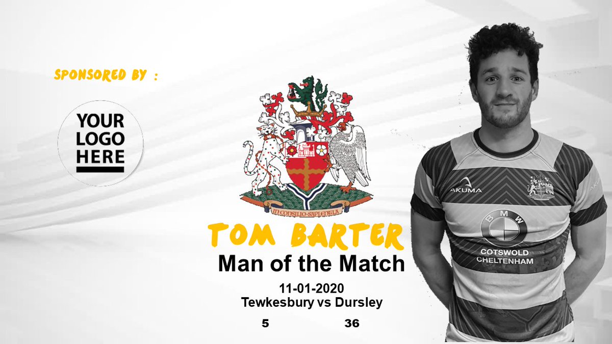TewkesRFC's tweet photo. MoM today was Tom Barter well done. Billy Big Hit goes to Charlie McVicker. https://t.co/Nk9m5VI1gd