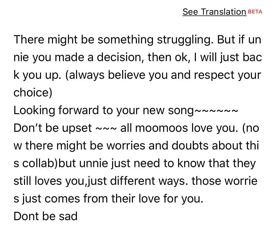About Solar x Kassy ‘s new song.
I saw one’s post on Daum cafe that I want to share with all moo moos and those who love yong
That’s not a right or wrong problem