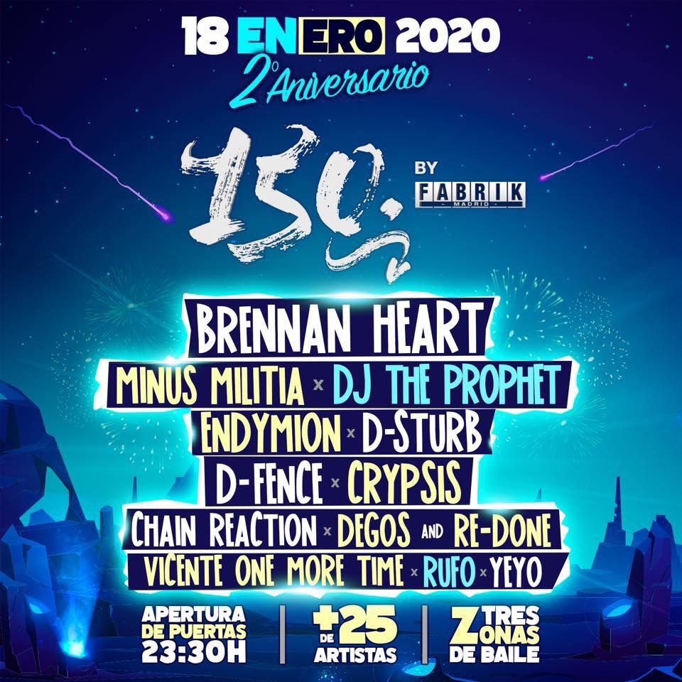 fabrikdiscoteca's tweet image. RT &amp;amp; ven gratis al gran Aniversario de #150 ‼️#sorteo