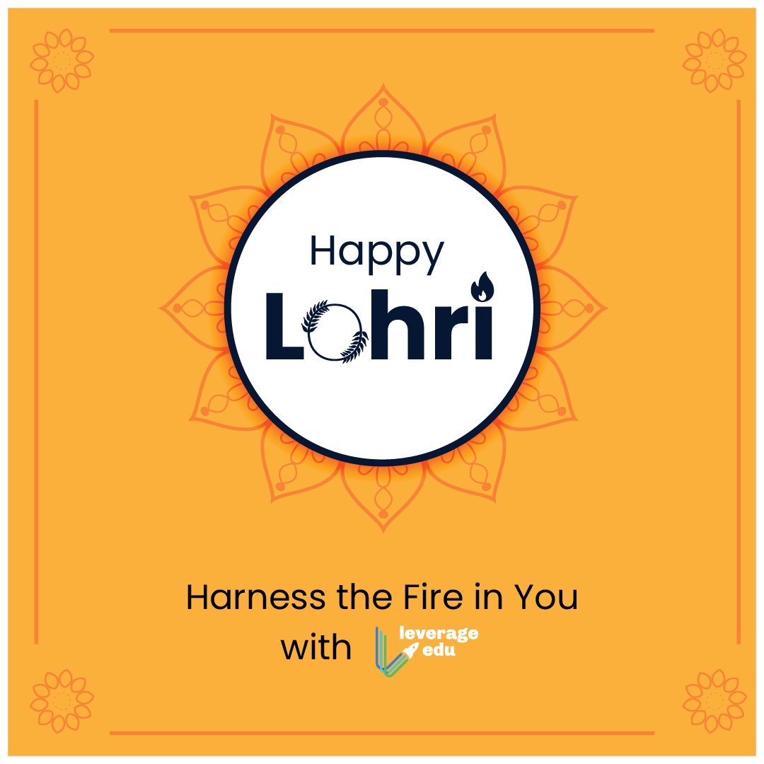 leverageedu's tweet image. Harness the fire🔥 in you and begin the new season by working on your dream career🎓.
.
.
#leverageedu #leverageit🚀 #HappyLohri #Lohri2020