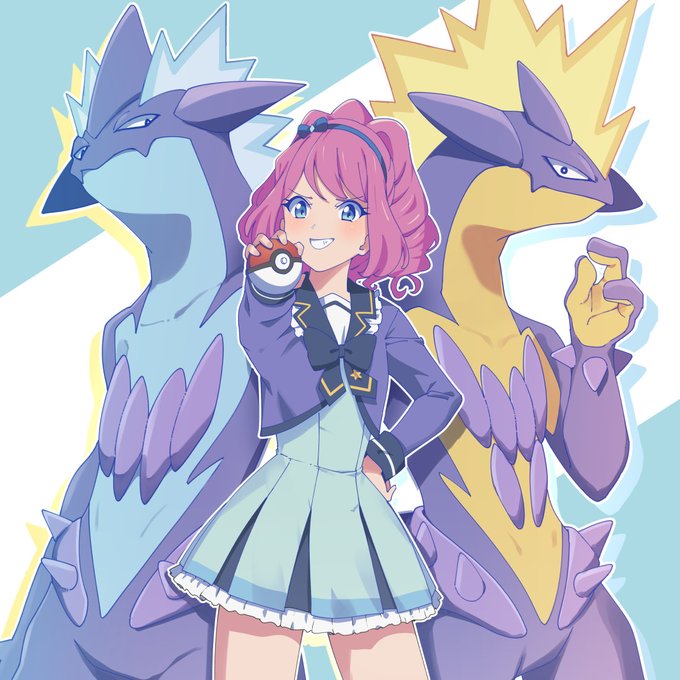 よつぼしがくえんの ローラが
しょうぶを しかけてきた! 