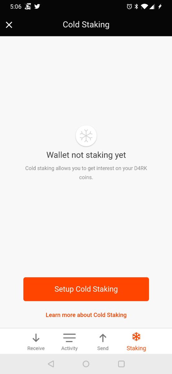 JohanNL14's tweet photo. This looks very nice !!! The mobile wallet from #DarkPay #DarkPayCoin #D4rk #coldstaking #bitcoin #ethereum #crypto #cryptocurrency #cryptocurrencies #stex https://t.co/VImjp2mtL6