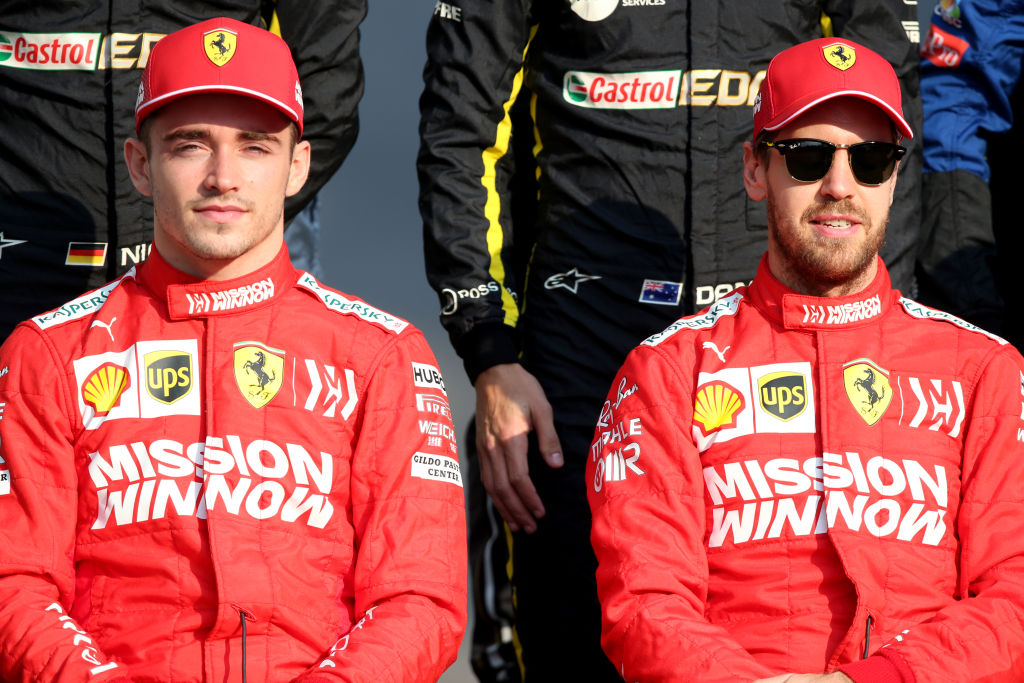 "It won't happen again."Charles Leclerc says he and team-mate Sebastian Vettel will not crash together on track again.Read: https://bbc.in/3a7K4ou #bbcf1