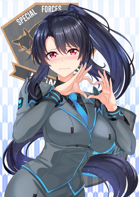Commission work
OC of Nick  
RAin

#muvluv 