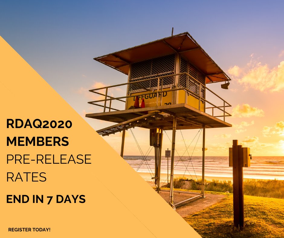 RuralDocsQ's tweet photo. Time is running out! #RDAQ2020 Members, don’t miss out on your opportunity to secure special members only rates for registration fees – register today! https://t.co/pmvRhJLfaC https://t.co/13zDmqrDl5
