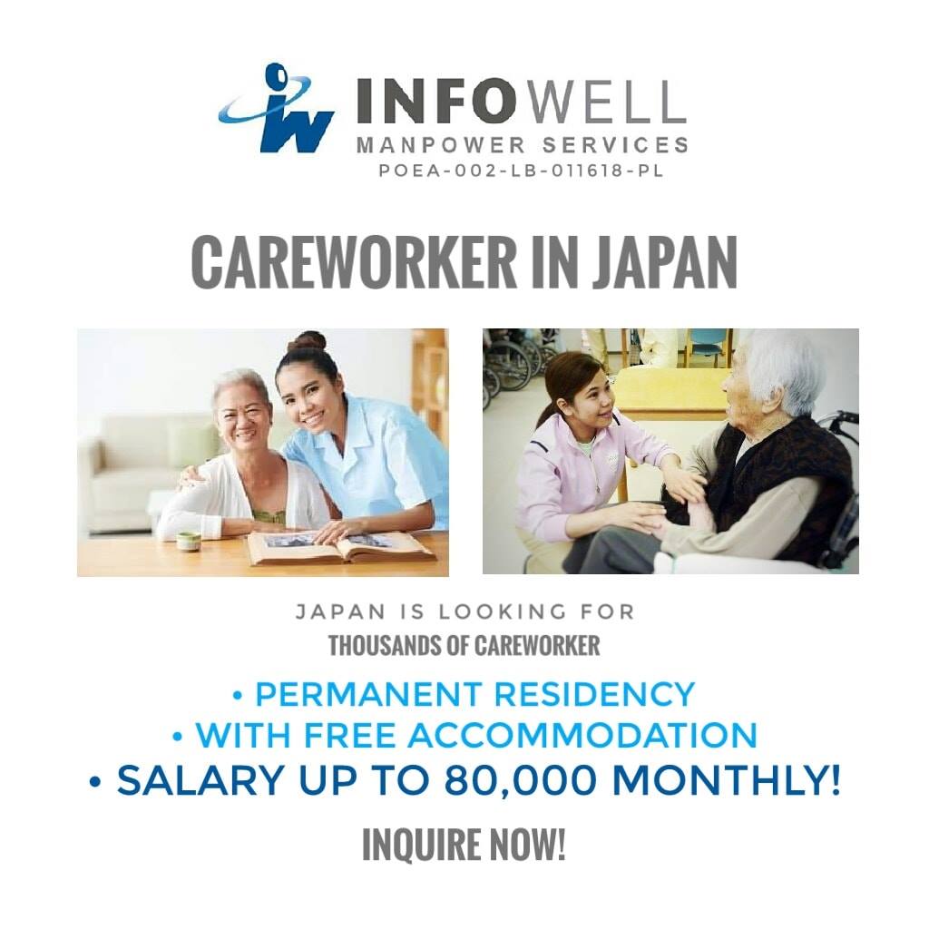 IMS_manpower's tweet photo. CAREWORKER bound to Japan 🇯🇵
If you're interested to apply, please send your resume to sourcing@infowellmanpower.com so we can assess your profile.
#caregiver #jlptN4 #jlpt #nattest #jtest #japan #workabroad #titp #careworker #jlptn3 #jlptn2 #jlptn1 #nihongo #imgoingtoJAPAN https://t.co/pOqKj4qDLV