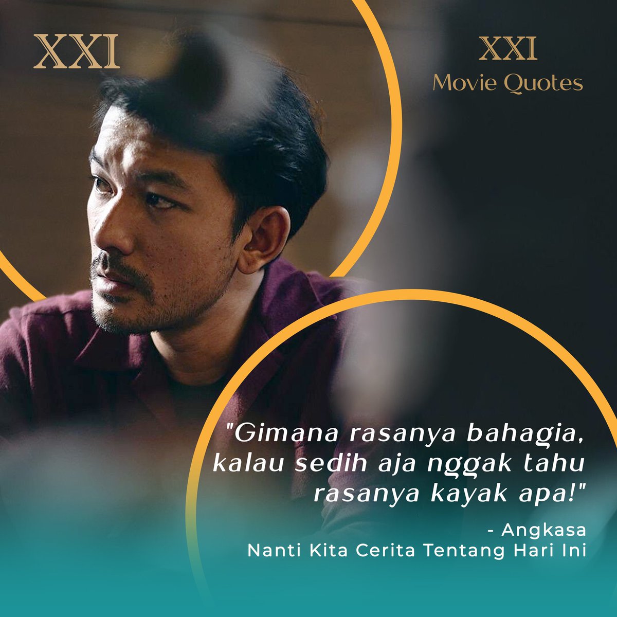 cinema21's tweet photo. Sesedih dan seperih itu pas Angkasa bilang kaya gini 😭 can relate banget yaa gaess! Gimana kalau menurut Sobat XXI? https://t.co/K3Ttuuojd5