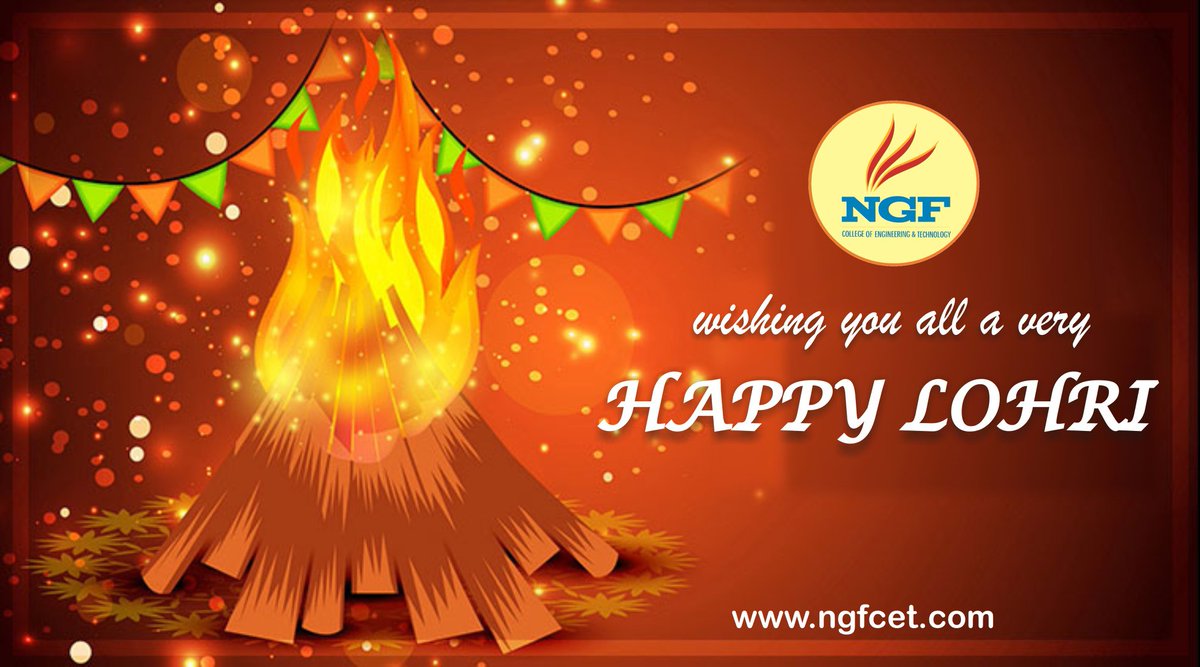 NGFCollege's tweet photo. Wish you all a very #HappyLohri. May this #Lohri bring you &amp; your family eternal bonding, love &amp; happiness.
#NGFCET https://t.co/306ufNb67q