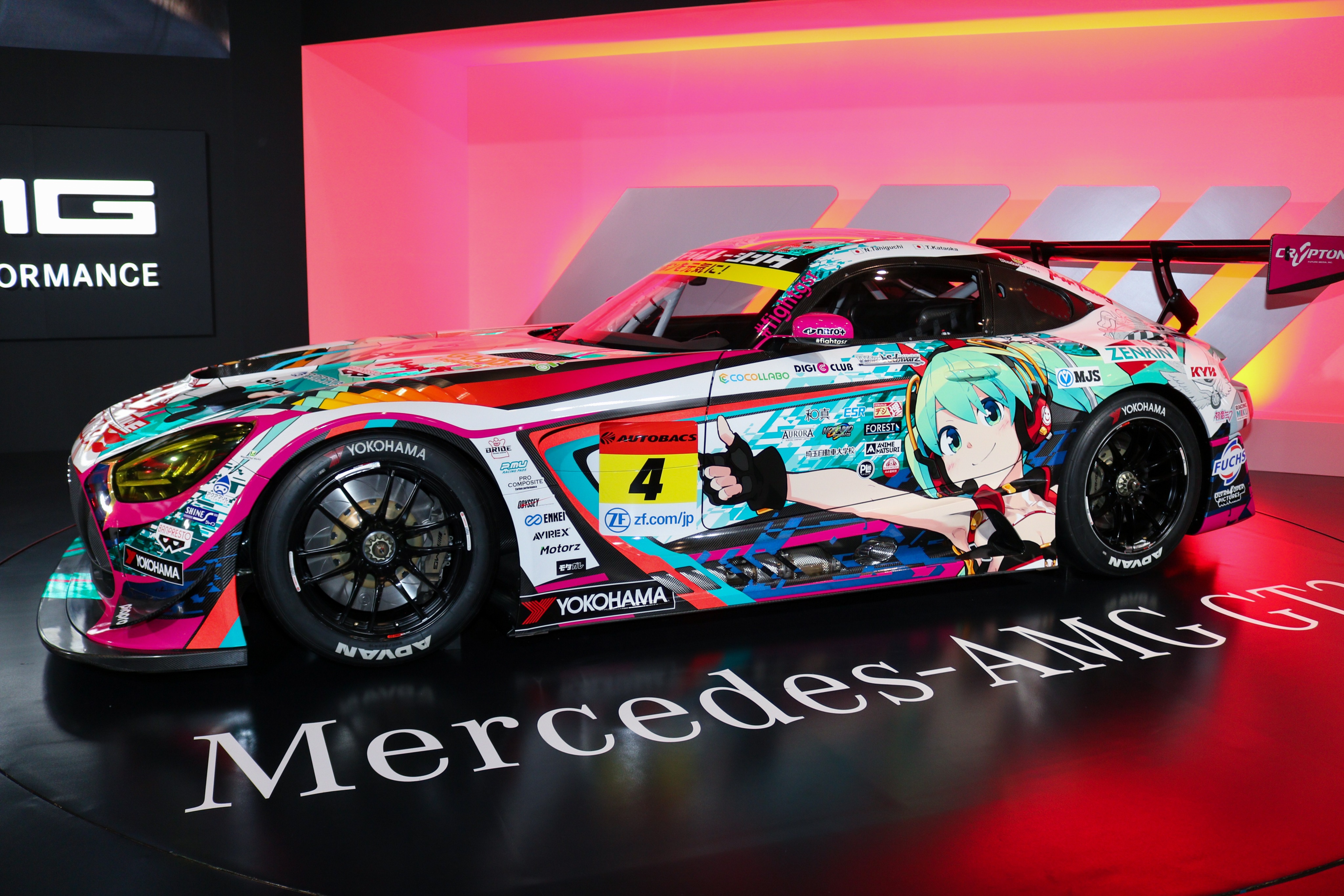 タミヤ 1/24 メルセデス AMG GT3 初音ミクデカール メーカー完売