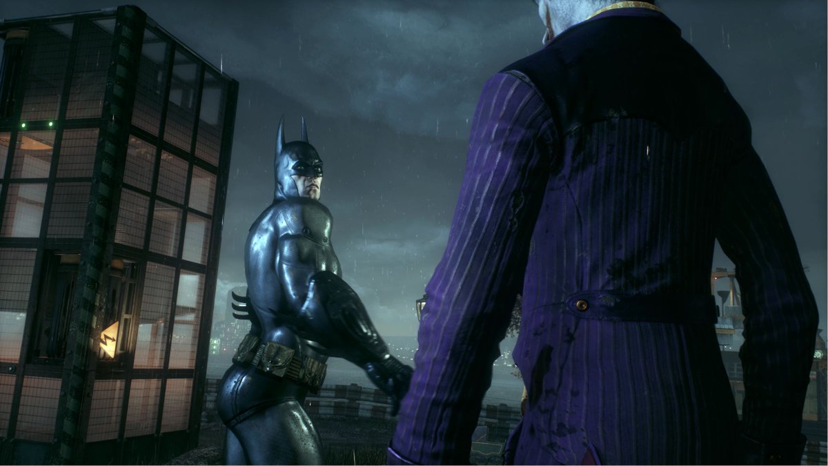 GamingBatman52's tweet photo. Never underestimate the Dark Knight. Uh......coming soon to a bat-channel near you #ArkhamLegacy #Batman #Joker https://t.co/QFK4l2JCVG