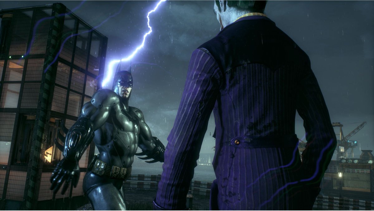 GamingBatman52's tweet photo. Never underestimate the Dark Knight. Uh......coming soon to a bat-channel near you #ArkhamLegacy #Batman #Joker https://t.co/QFK4l2JCVG