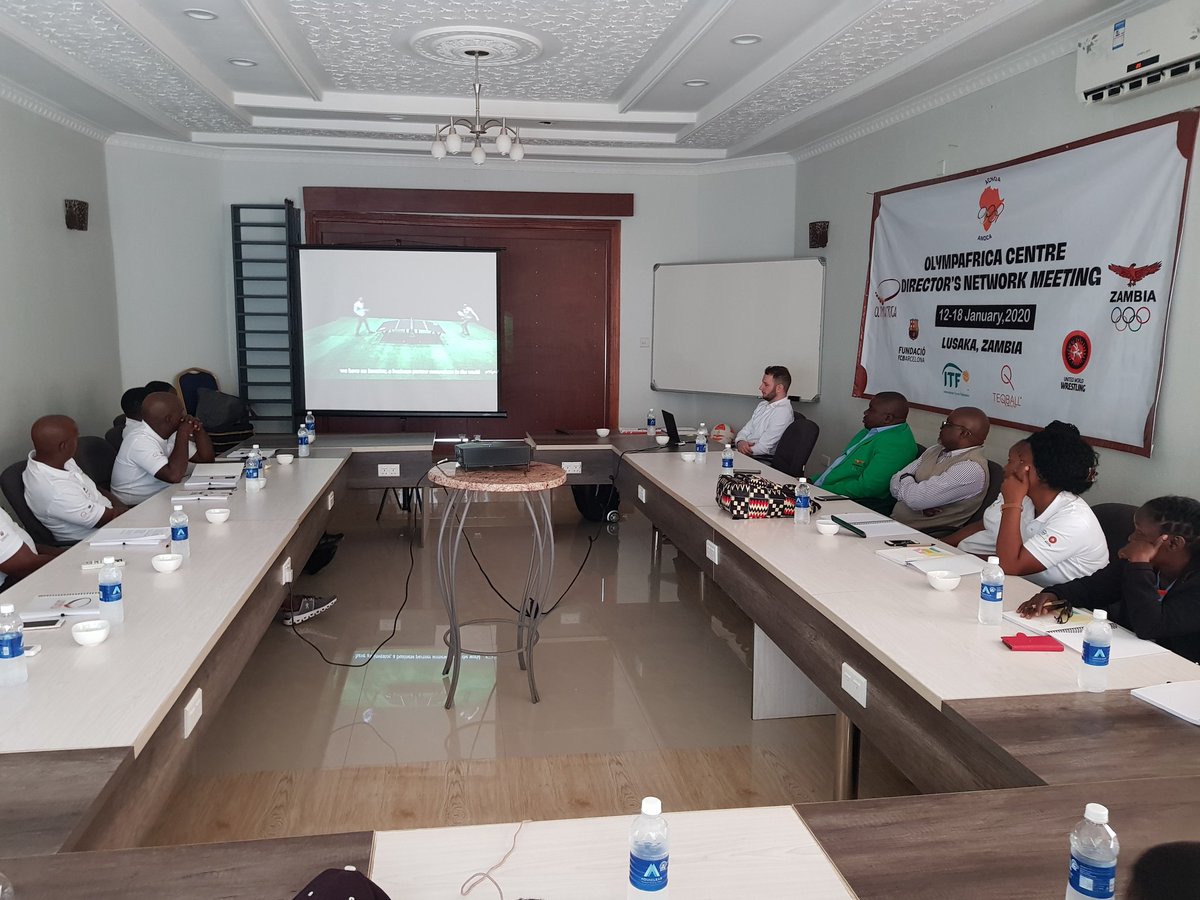 Zambia is Teq!
<a href="/fiteqball/">FITEQ</a> 

Teqball Coaching training underway in Lusaka!

<a href="/Olympafrica/">Olympafrica</a>