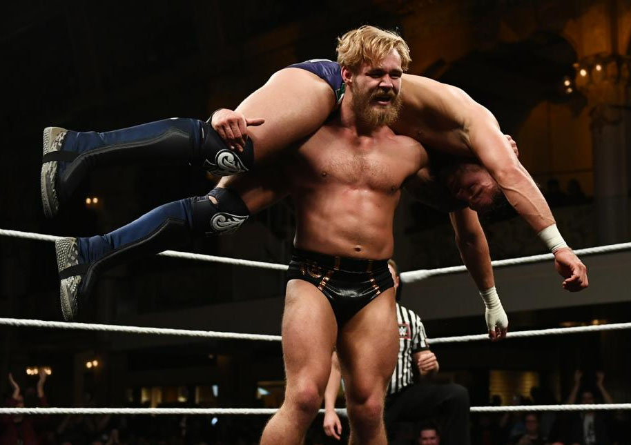WCtakesover's tweet photo. Thanks @Tyler_Bate and @Jordan_Devlin1 for another outstanding match. #NXTUKTakeoverBlackpool2 #NXTUK https://t.co/JtC9qVUOTq