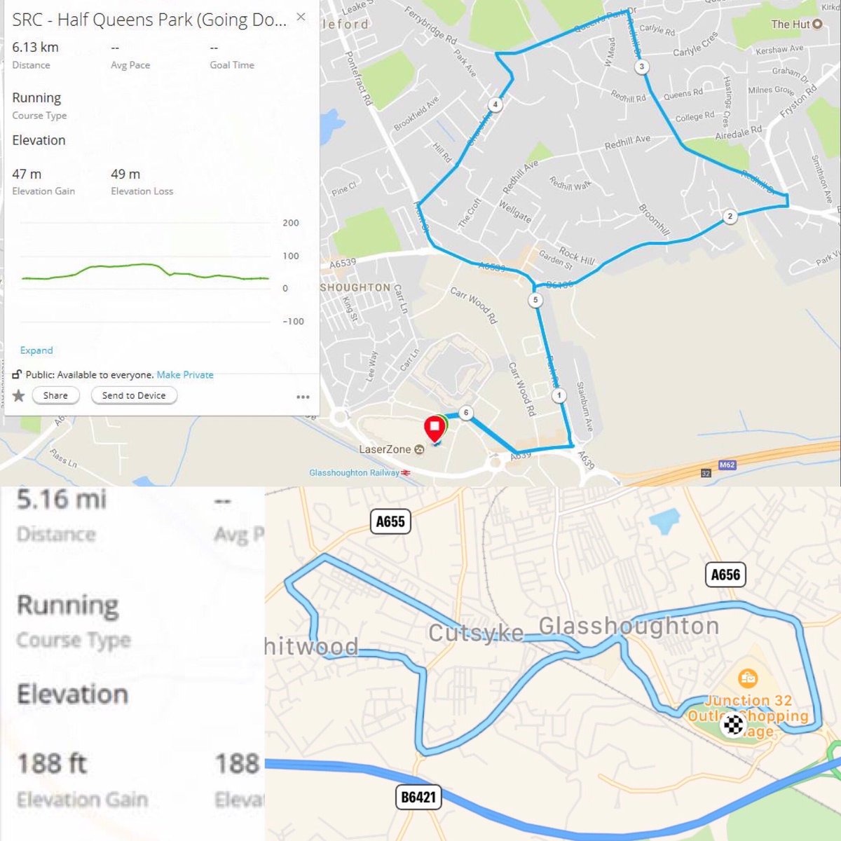 SRC_Castleford's tweet photo. Tonight’s #RunningRoutes meet 6.45pm @src_castleford for briefing. #LongRoute Rugby ground (premier way first) #ShortRoute Queens Park (Going down) #yellowarmy💛🖤
#running #runner #run #runnersworld #HealthyLifestyle #ActiveLifestyle #srccas #srccastleford https://t.co/P56ZxDdILr