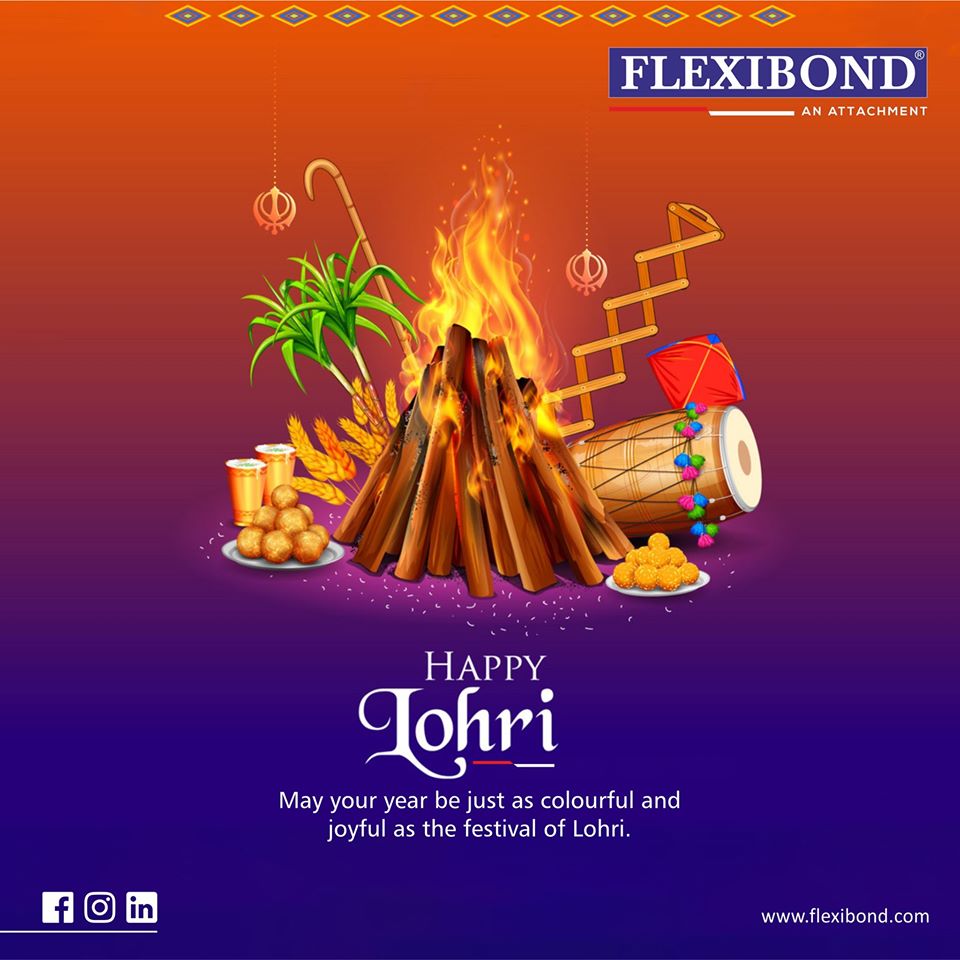 flexibond's tweet photo. HAPPY LOHRI

May your year be just as colourful and joyful as the festival of Lohri.

#flexibond #india #punjab #agriculture #harvest #season #lohri #india #festival #bhfyp #indianfestival #fun #lohriparty #lohrifestival #lohricelebration #lohrifest #winter #lohrispecial https://t.co/7tbj8CmbcC