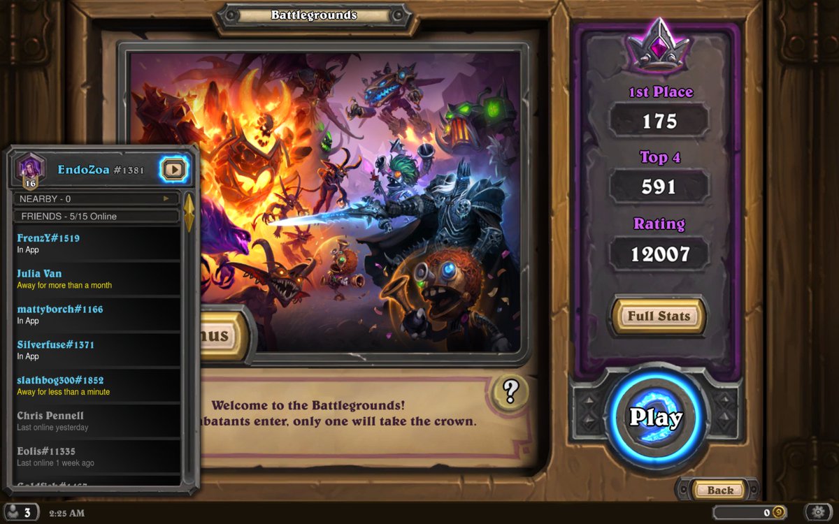 EndoZoite's tweet image. Made 12k :) currently #5 NA. Also the game that got me over the threshold was a 2nd place on jaraxxus of all things cuz the queue popped while I was in the bathroom xD