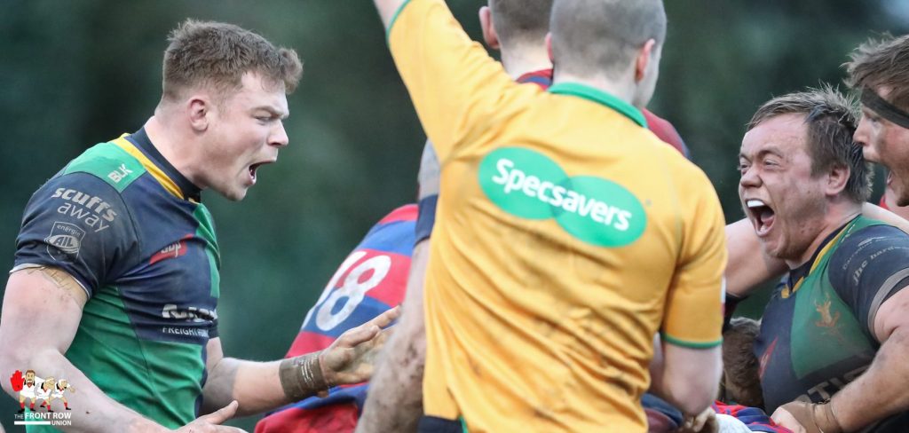 FrontRowUnion's tweet photo. #EnergiaAIL 1A. Ballynahinch 11 Clontarf 10. #IrishClubrugby #UlsterClubRugby #LeinsterClubRugby https://t.co/700FvQzFYf https://t.co/k0p0wiO2Gh