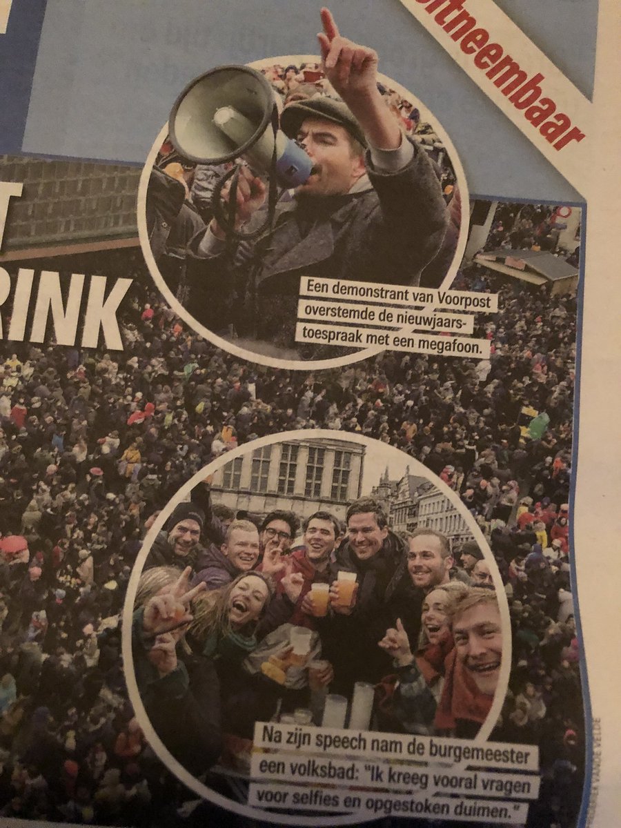 MathiasDeClercq's tweet photo. Nooit zal #Gent pleuje voor extreem-rechts 👇 https://t.co/1Pjs64n5vc